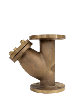 Class 150 Flanged Bronze Y-Strainer from SSI Image