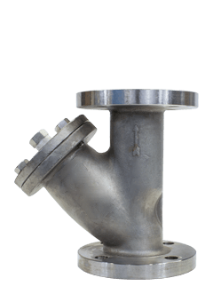 Class 150 Flanged Stainless Steel Y-Strainer from SSI Image
